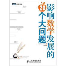 影响数学发展的20个大问题英Tony Crilly