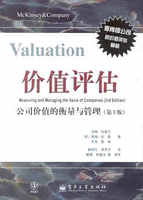 价值评估：公司价值的衡量与管理 第四版 美