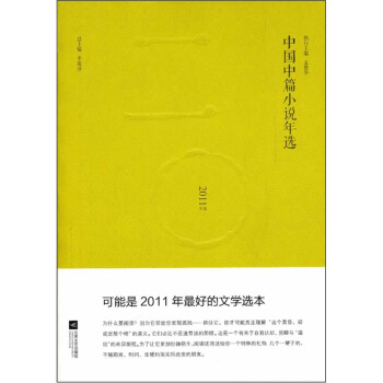 2011中国中篇小说年选-谢有顺